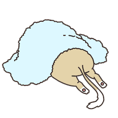 [LINEスタンプ] むむむの日常その2