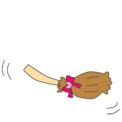 [LINEスタンプ] 魔女っ子猫ちゃん