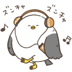 [LINEスタンプ] まんまるカモメ