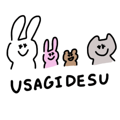 [LINEスタンプ] Usagides！！3