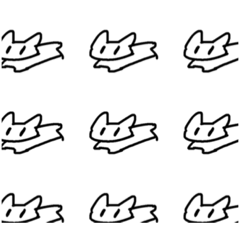 [LINEスタンプ] みみのみじかいうさぎのすたぷ