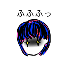 [LINEスタンプ] ビビッドGIRL