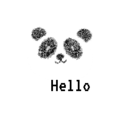 [LINEスタンプ] panda スタンプスタンプ