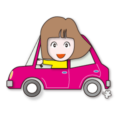 [LINEスタンプ] 生き生き女性陣