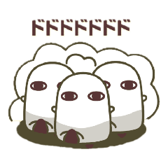 [LINEスタンプ] お化けたち(面白いやつもいるよ)