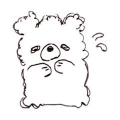 [LINEスタンプ] チャチャシロクマ