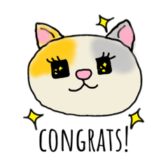 [LINEスタンプ] 英語を話せる猫〜実はバイリンガルでした〜