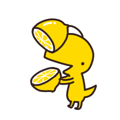 [LINEスタンプ] レモン恐竜たち