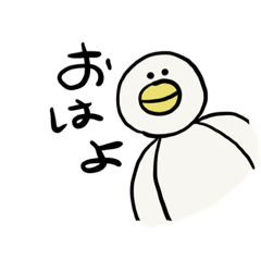 [LINEスタンプ] トべないトリのトトちゃん