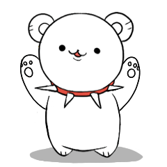 [LINEスタンプ] くまやろー