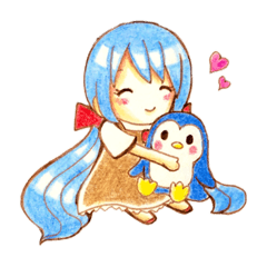 [LINEスタンプ] リトルゆきちゃん〜第2弾〜