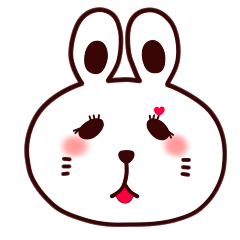 [LINEスタンプ] わたしの愛しいうさたん