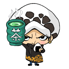 [LINEスタンプ] ONE PIECE ローのスタンプ