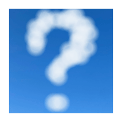 [LINEスタンプ] 雲の文字で挨拶
