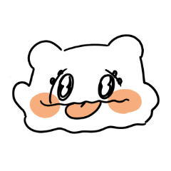 [LINEスタンプ] ベロベロおばけちゃん