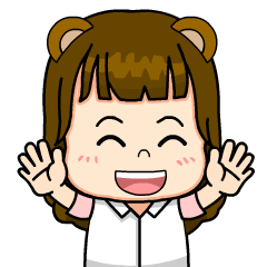 [LINEスタンプ] くまの人生日記