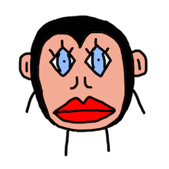 [LINEスタンプ] チンパンくん