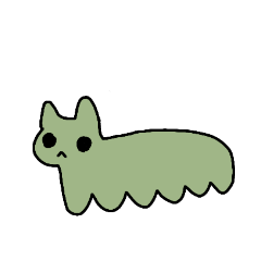 [LINEスタンプ] すごく柔らかい猫のような何か