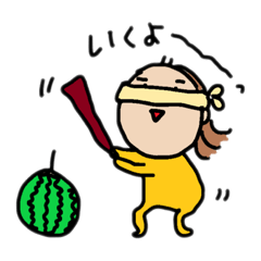 [LINEスタンプ] まちゃみ日常04