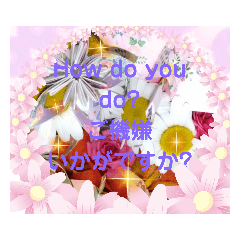 [LINEスタンプ] 花美人28