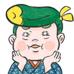 [LINEスタンプ] ぬるっと動く！ズキニの助の画像（メイン）