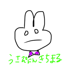 [LINEスタンプ] うさぴょんきちまるくん