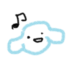 [LINEスタンプ] うちのふわちゃん