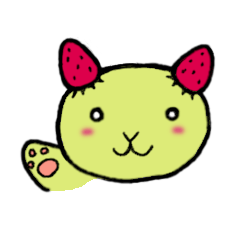 [LINEスタンプ] ベリーねこ