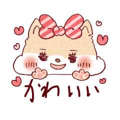 [LINEスタンプ] もみじちゃん。