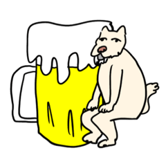 [LINEスタンプ] パインはお酒のプロ