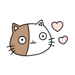 [LINEスタンプ] ひたすらにゆるいねこ