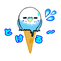 [LINEスタンプ] かわインコDay 夏