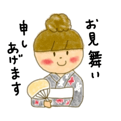 [LINEスタンプ] 夏のイラちゃん気遣いスタンプ