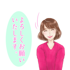 [LINEスタンプ] Cocoさんの似顔絵スタンプ