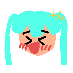 [LINEスタンプ] 少女たちのほんわか顔だけすたんぷ