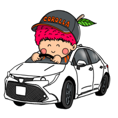 [LINEスタンプ] カローラ愛知のライチくん 1