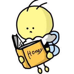 [LINEスタンプ] 幸せなミツバチみーちゃん5