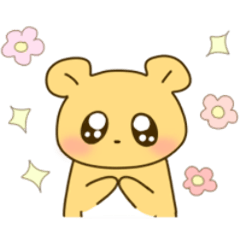 [LINEスタンプ] ラブリークマちゃん