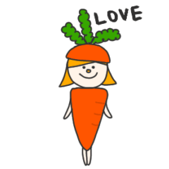 [LINEスタンプ] 愛すべき野菜たち