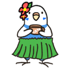 [LINEスタンプ] 毎日つかえるインコのスタンプ