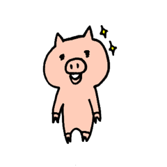 [LINEスタンプ] 毎日子豚ちゃん