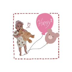 [LINEスタンプ] むすめちゃんスタンプ ❤︎ /②