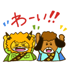 [LINEスタンプ] ONE PIECE - かわいい生き物たち2