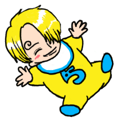 [LINEスタンプ] ベイビー ONE PIECE
