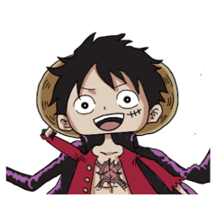 [LINEスタンプ] ONE PIECE ワノ国 MIX