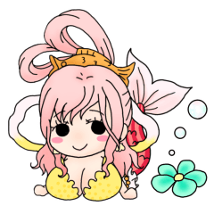 [LINEスタンプ] ちょこんと★ONE PIECE★ by PinaPan