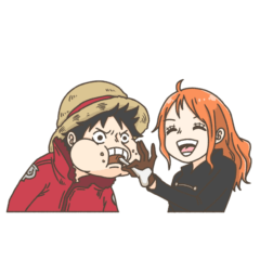 [LINEスタンプ] 麦わらの一味スタンプ【ONE PIECE】