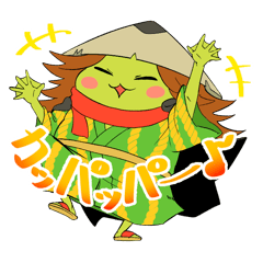 [LINEスタンプ] ONE PIECE 河松がいっぱいスタンプ