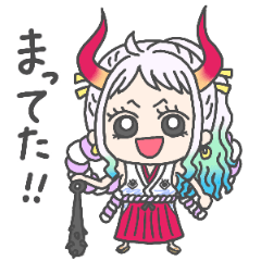 [LINEスタンプ] ONE PIECE みにちゅあ mix