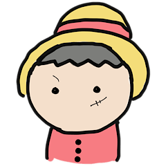 [LINEスタンプ] ぐぴぐぴこ×ONE PIECE